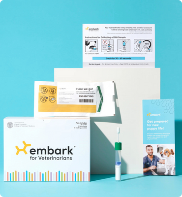 Pupdecode at home DNA kit for dog health